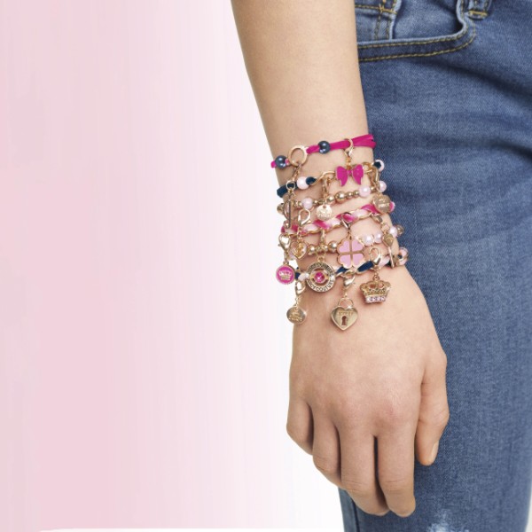 Фото - Набір для виготовлення прикрас Make it Real Juicy Couture Оксамит і перлини 115 шт. (MR4417)